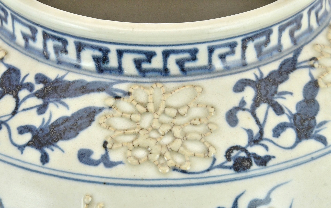 Phoenix Carved Jar, Ming Dynasty